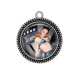 Pendentif Cabochon Argent - pin up