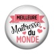 Cabochon Résine - meilleure maîtresse