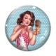 Cabochon Verre - pin up