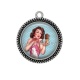 Pendentif Cabochon Argent - pin up
