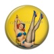 Cabochon Résine - pin up