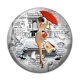Cabochon Résine - pin up