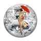 Cabochon Verre - pin up