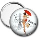Miroir de poche - pin up