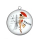 Pendentif Cabochon Argent - pin up