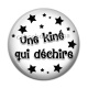Cabochon Résine - une kiné qui déchire
