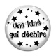 Cabochon Verre - une kiné qui déchire