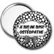 Miroir de poche - je suis une super ostéopathe