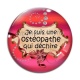 Cabochon Verre - je suis une ostéopathe qui déchire