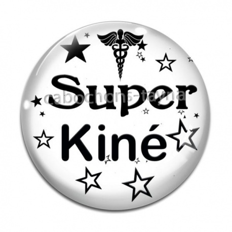 Cabochon Verre - super kiné