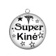 Pendentif Cabochon Argent - super kiné