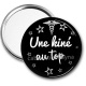 Miroir de poche - une kiné au top