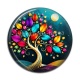 Cabochon Résine - arbre de vie