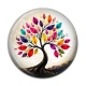 Cabochon Résine - arbre de vie
