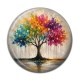 Cabochon Résine - arbre de vie