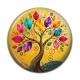 Cabochon Résine - arbre de vie