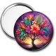 Miroir de poche - arbre de vie