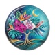 Cabochon Résine - arbre de vie