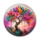 Cabochon Résine - arbre de vie