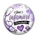 Cabochon Verre - une infirmière formidable