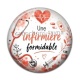 Cabochon Résine - une infirmière formidable