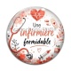 Cabochon Verre - une infirmière formidable