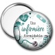 Miroir de poche - une infirmière formidable