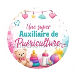 une super auxiliaire de puériculture