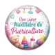Cabochon Verre - une super auxiliaire de puériculture
