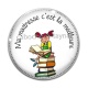 Cabochon Verre - ma maîtresse c'est la meilleure