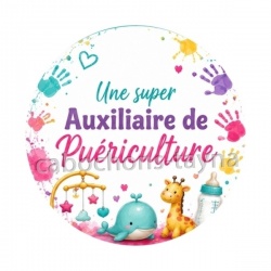 une super auxiliaire de puériculture