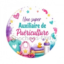 une super auxiliaire de puériculture