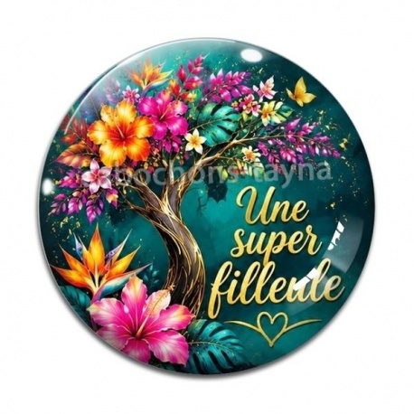 Cabochon Verre - une super filleule