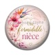 Cabochon Résine - une formidable nièce