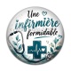 Cabochon Résine - une infirmière formidable