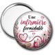 Miroir de poche - une infirmière formidable