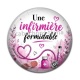 Cabochon Résine - une infirmière formidable