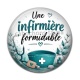 Cabochon Résine - une infirmière formidable