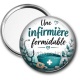 Miroir de poche - une infirmière formidable