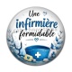 Cabochon Résine - une infirmière formidable