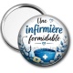 Miroir de poche - une infirmière formidable
