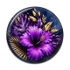 Cabochon Résine - fleur exotique