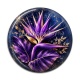 Cabochon Résine - fleur exotique