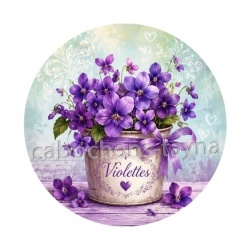 fleur violette