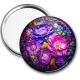 Miroir de poche - fleur