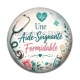 Cabochon Résine - une aide soignante formidable