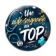 Cabochon Verre - une aide soignante au top