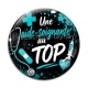 Cabochon Verre - une aide soignante au top