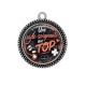 Pendentif Cabochon Argent - une aide soignante au top