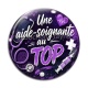 Cabochon Verre - une aide soignante au top